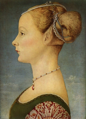 Piero del Pollaiolo_Portret młodej kobiety