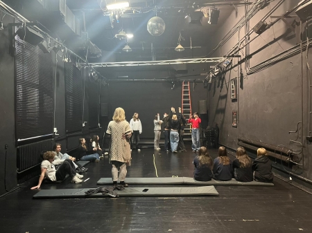 Klasa 3D odwiedziła warszawski TR teatr