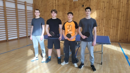 Szkolny turniej tenisa stołowego