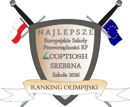 Jesteśmy Srebrną Szkołą Praworządności